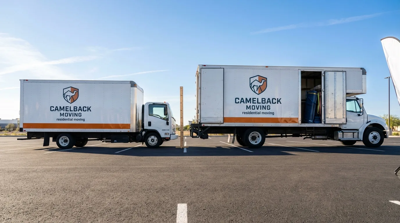 Moving truck size capacity guide in Taylorville